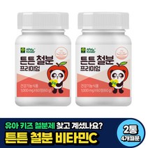 유아 키즈 철분제 IRON 비타민C 비동물성 에너지 생성 4개월분 비움샵 어린이 아이 혈액생성 산소운반 식약처인증 30대 40대 50대 비헴철 식약처인증청소년 수험생 여성