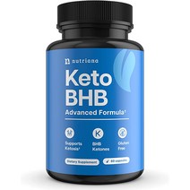 다이어트보조제 여성과 남성을 위한 Nutriana 케토 다이어트 알약 - Keto Supplements Bhb for Ketosis Salts Exogenous Ketones 30