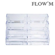 플로엠 8단 NC-08 아크릴 명함꽂이, 없음