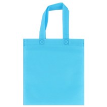 (인쇄가능)부직포가방 미니(가로)24cm x (세로)27cm, 스카이블루