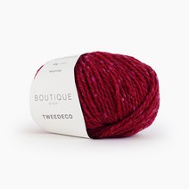 필립섬유 트위드 에코 1볼 17색 40g 90m 최상급 메리노울 트위드실 네프사 겨울옷 뜨기 좋은 실, 19.체리레드