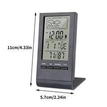 미니 디지털 온도계 습도계 실내 온도 습도 측정기 최고최저온도계, A