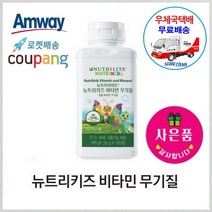 암웨이 뉴트리키즈 비타민 무기질 + 사은품 (사무용볼펜) 증정 [우체국택배/무료배송]