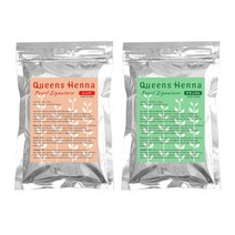 퀸즈헤나 펄시그니처 한개사면 한개더(1+1) 천연헤나염색약 100g Queens Henna, 레드+내추럴