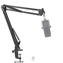 For Elgato Mic Boom Arm Wave 3 Microphone Desk Stand Adjustable Table Low Profile Compatible with Se