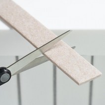식탁의자 바닥패임 덧댐 쿠션 스티커 10개 전원주택, 베이지10X30cm