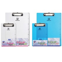 알파 아크릴 A4 클립보드, 투명, 1개