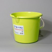 플라스틱 다기능 바게스 양동이 소 9.5L, 1개