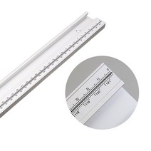 눈금자 티트랙 1220mm 목공용 T트랙 티슬롯 썰매 지그, 1개