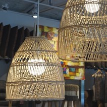 소울 라탄전등 클래식 라탄등갓 무드등 발리 인테리어 램프쉐이드