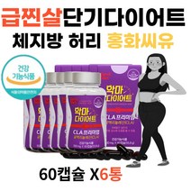 뱃살 등살 단기다이어트 잇꽃 불포화지방산 기초대사량 홍화씨유 단기 급찐살 효과빠른살빼기 토날린 CLA 다이어트 토날린CLA내장지방 체지방분해 도움 등살 허벅지안쪽살 직장인 40대50대60대 여자 남자