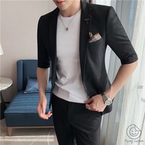남자블레이저 여름재킷 남자셋업수트 캐주얼 정장 블레이져