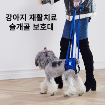 강아지슬개골보호대 쓸개골 무릎 다리 관절 고관절 탈구 보호대 애완견 지지대 노령견용 후방 리프팅 브레이스 하네스 뒷 가 약한 개를 보조 도구 재활 하네스, m