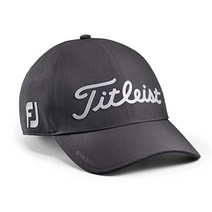 타이틀리스트(Titleist) 골프 모자 남성 투어 스테이 레인 캡 HJ2TSDR BK, 블랙
