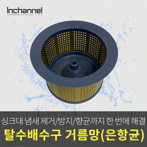 인채널 코스모 싱크대 음식물 자동탈수기용 거름망 은항균 원형기둥 ICM039, 코스모_자동탈수기 거름망/은항균/원형기둥_ICM039