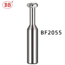 금속절단기 고속절단기 BB 반경 코너 T 슬롯 엔드 밀 CNC 카바이드 커터 오목 아크 가공 스틸 알루미늄 공, 01 BF2055_04 4 R0.75xD4x50