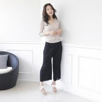 PGM^*^몰편한 주름 통바지 홈웨어 데일리룩 여자 팬츠 밴딩 여성 고무줄 배기 밴와이드^*췤pgm