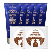 [라벨영] 쇼킹풋필링크림 5개+쇼킹솝 풋버전 2개, 단품, 단품