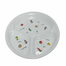 코렐 시즌 3절 나눔접시(소)21.5cm 안주 반찬 분리, 본상품선택