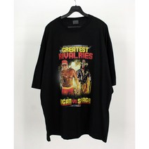 레어코드 스트릿감성 헐크호건 나염 포인트 박스티 반팔티