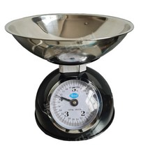 레트로 소형 5kg 기계식 저울 빈티지 주방 베이킹, (검정) 레트로 주방 저울 5kg