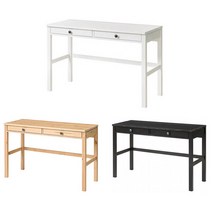 이케아 HEMNES 헴네스 책상+서랍2/테이블, 화이트스테인_703.632.24