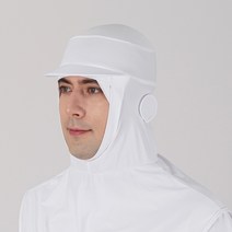 모던위생복 식품위생복 위생모자 MD-5106 (스판 통모자) HACCP위생모자 남여공용 위생모 식품공장 위생모자, 화이트, 1개