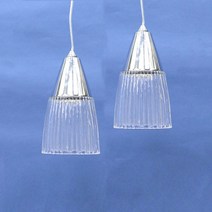 LED 비트 2등 식탁등 주방등 팬던트 조명, 전구색