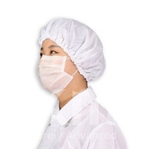 케이엠 방진 모자 제전모 무진모 크린룸 후드 C3, 그린S