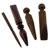 옻칠 경락도 지압봉 (손바닥 발바닥 발지압봉 발지압기 경락 맛사지기 나무지압봉 효도선물, 형광공예대형2p