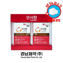 경남제약 인사탄 120정 4개월분 잇몸 치아 영양제, 1개