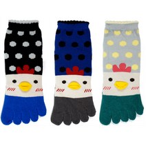 정아스토어 여성 꼬꼬 발가락양말