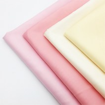 패브릭월드 다후다 안감 대폭 145cm 국산 폴리 75데니아 배경천 가방안감 촬영소품, 04.바나나우유