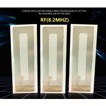 도난방지 1pc 슈퍼마켓 도난 방지 라벨 RF 2Mhz 1xmm 소프트 제품 스티커 EAS