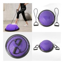 홈트 돌기 하프 짐볼 밸런스볼 퍼플 짐볼운동 돔볼