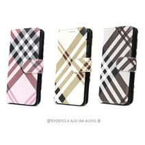 BK갤럭시와이드4 A20 SM-A205S 모노버리 D 케이스, 핑크