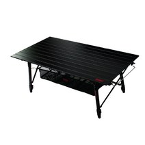 마렉스 블랙 쉘프 롤테이블 1000 캠핑테이블 높이조절