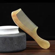 목소장 천연소재 물소뿔빗 나무빗 머리빗 헤어브러쉬, 광둥어 뿔 귀 숟가락
