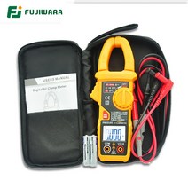저항성누설전류계 활선절연저항계 활선경보기 FUJIWARA 디지털 클램프 미터 멀티미터 전류계 저항 AC DC 전압, 한개옵션0