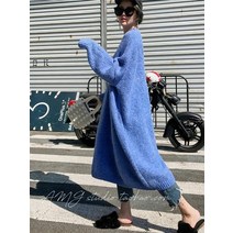 2023 써스데이 아일랜드 하라주쿠 스타일 원피스 겨울 드레스 가을 스웨터 드레스 긴 소매