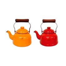 EJIRY/에지리 컬러콜렉션 법랑 주전자 1.6L, 레드