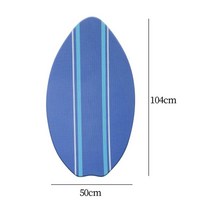 스킴보드 EVA 목재 서핑 스키밍 해변 수상 스포츠 샌드 10 대 공연 데크, 6.41inch-dark blue
