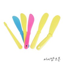 아이샵오픈 스파츌라 스틱 스파출라 팩주걱 화장품스틱 모델링스틱 미용재료 피부관리실, 1번 스파츌라-소(노란색)