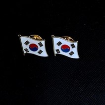 국경일 행사 태극기 뱃지 브로치 옷핀 미니 배찌