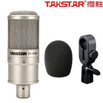 ASMR Takstar PCK200 측면address studio recording onstage performance condenser mic PC, 01 no retail package