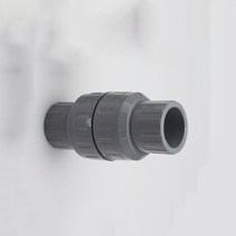 스윙체크밸브 50mm 내경 pvc 편도 비 반환 체크 밸브 파이프 피팅 정원 관개 수족관 물고기 탱크, 한개옵션0