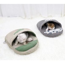 고양이둥지 사계절 보온하우스 집, 회색