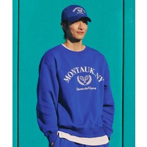 스파오 MONTAUK 자수 스웨트 셔츠 기모 SPMWD11C03