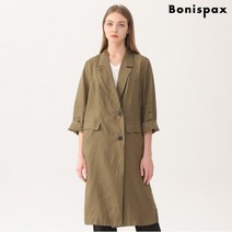 보니스팍스 소매턴업린넨자켓-RF72JK062