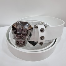 파사디골프(대전둔산점) 여성 스컬밸트깡 밸트 PQAAT9F11X, 화이트색